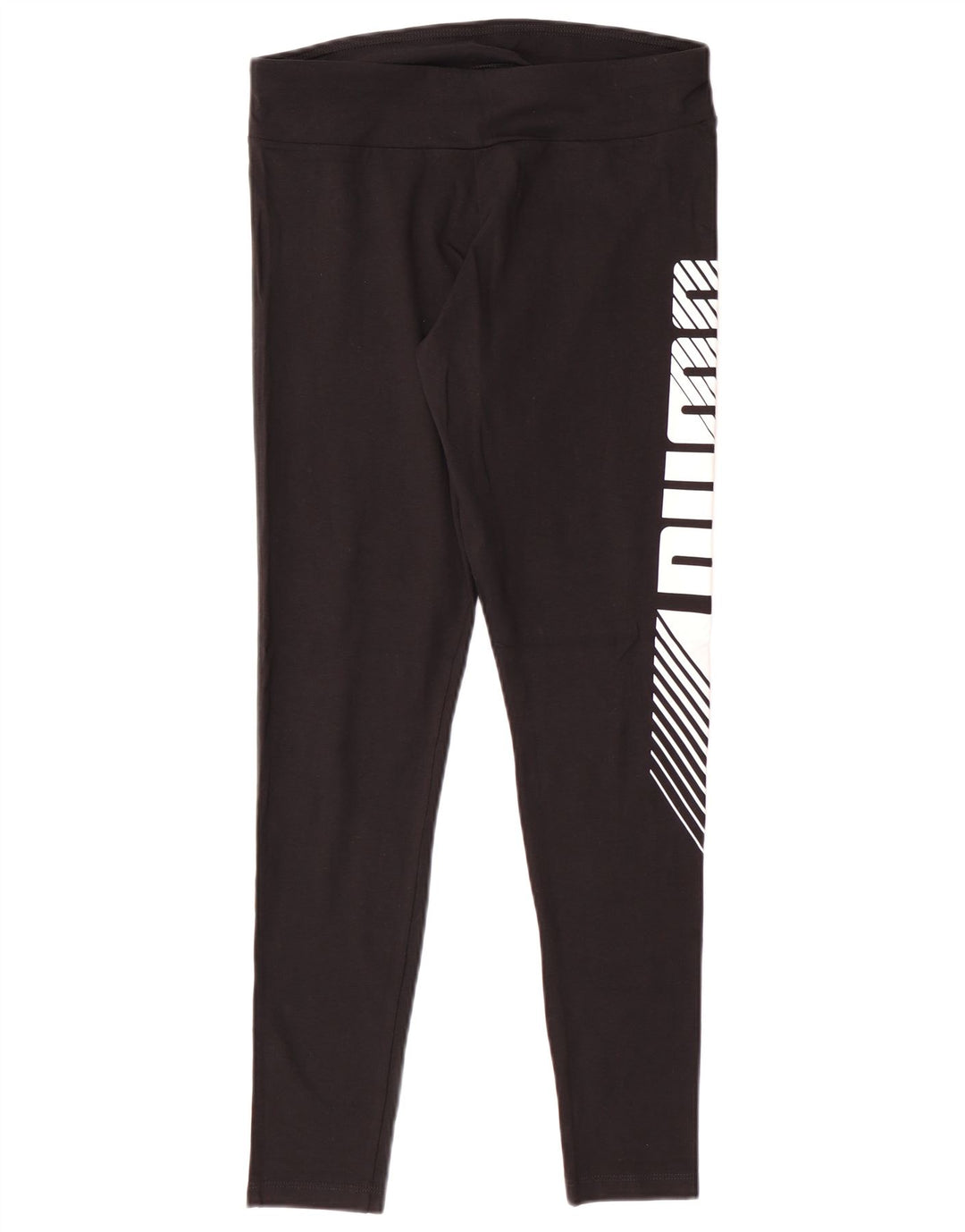 PUMA Legging graphique pour femme UK 42 en coton noir moyen