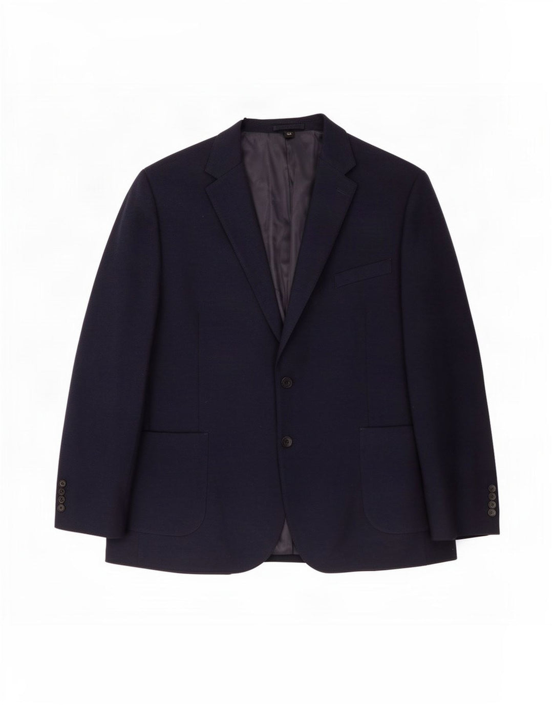 Marks & Spencer Veste blazer à 2 boutons pour homme UK 50 5XL Bleu marine Polyamide
