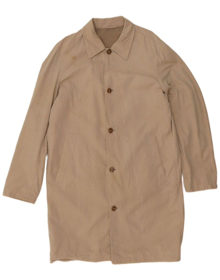 Hugo Boss Manteau Homme UK 42 XL Coton Beige