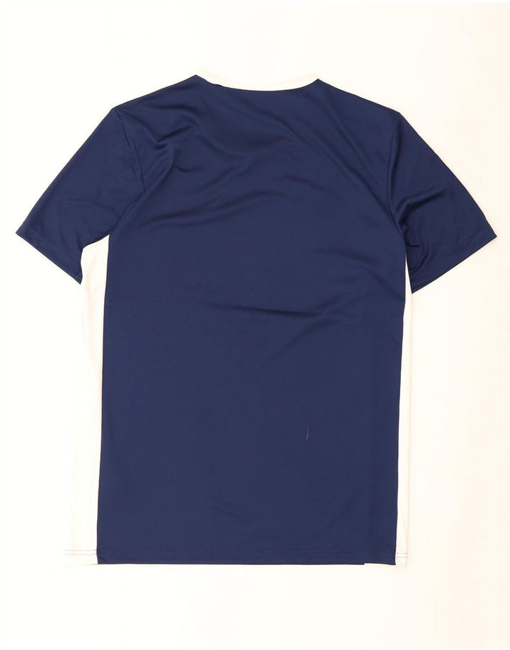 Adidas Hommes Aeroready T-Shirt Haut Bleu Marine Colorblock Polyester