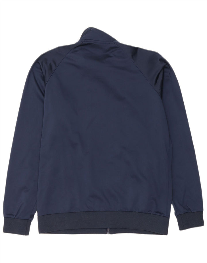 Asics Veste de survêtement pour homme Petit bleu marine Polyester