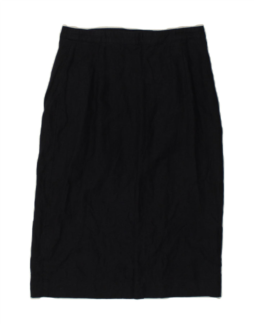 JAEGER Jupe crayon femme UK 10 Small W27 Bleu marine