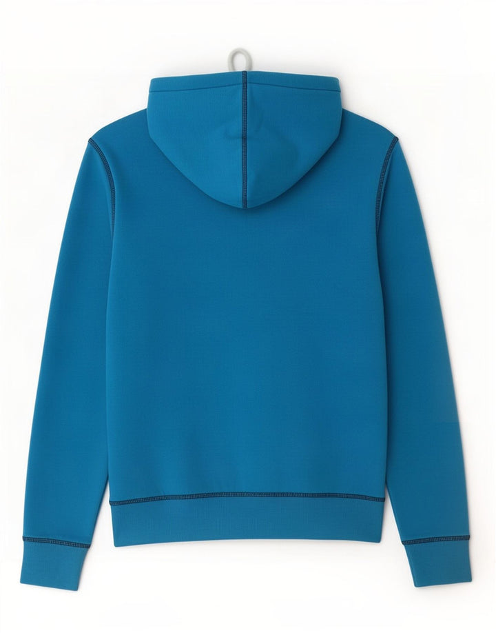 Jack & Jones Pull à Capuche Graphique Homme Bleu Moyen
