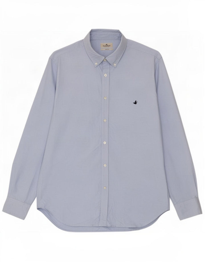 Brooksfield Chemise Homme Taille 43 Grand Bleu