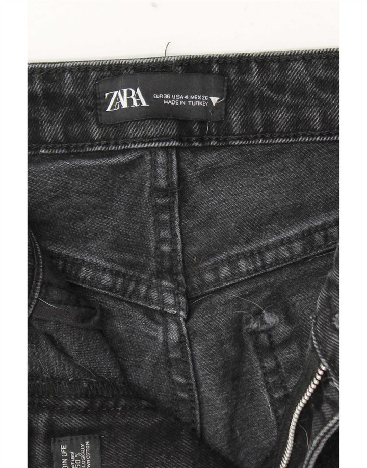 Zara Jean droit femme EU 36 XS W26 L26 Gris
