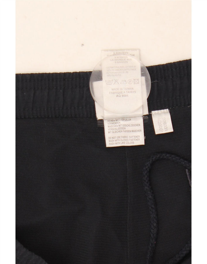 Adidas Pantalon de survêtement pour homme XL Bleu marine rayé en polyester
