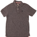 Polo Homme Fat Face Coton Chiné Gris Moyen