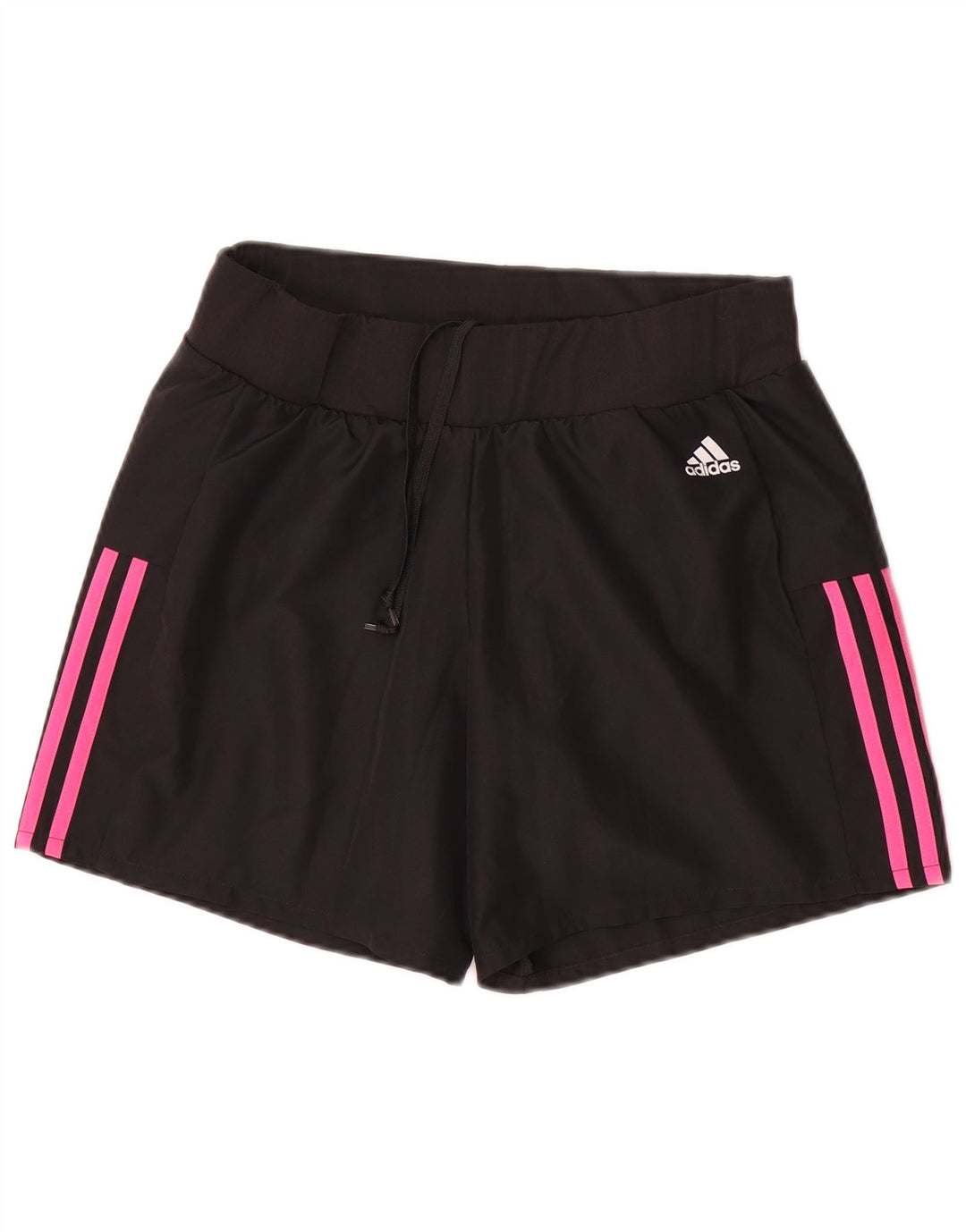 Adidas Short de sport pour femme UK 10 Petit Noir Polyester