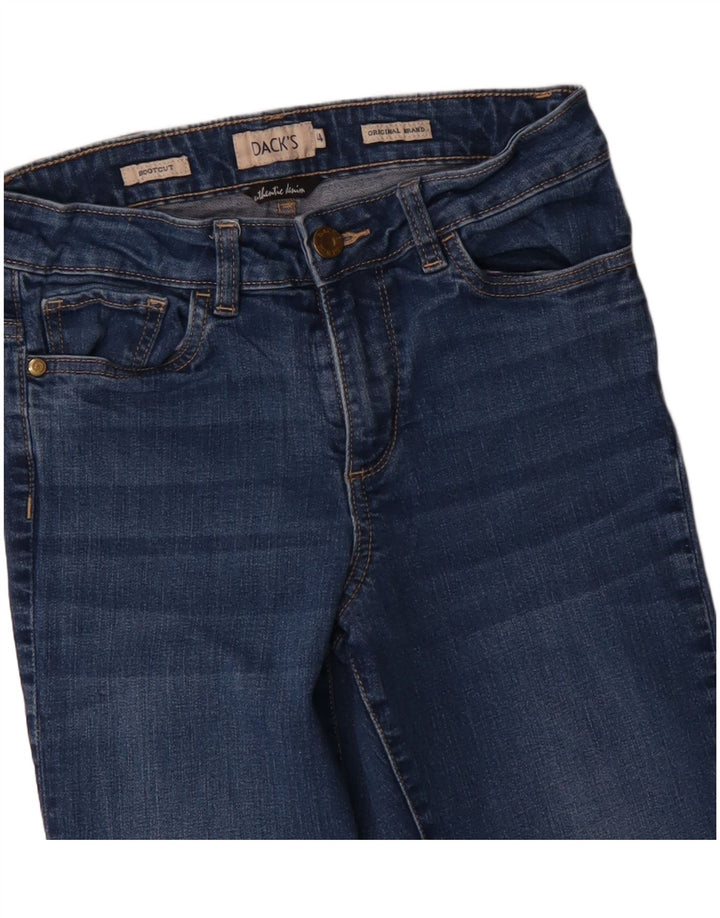 Dack's Jean Bootcut Femme IT 44 Medium W28 L30 Bleu Coton