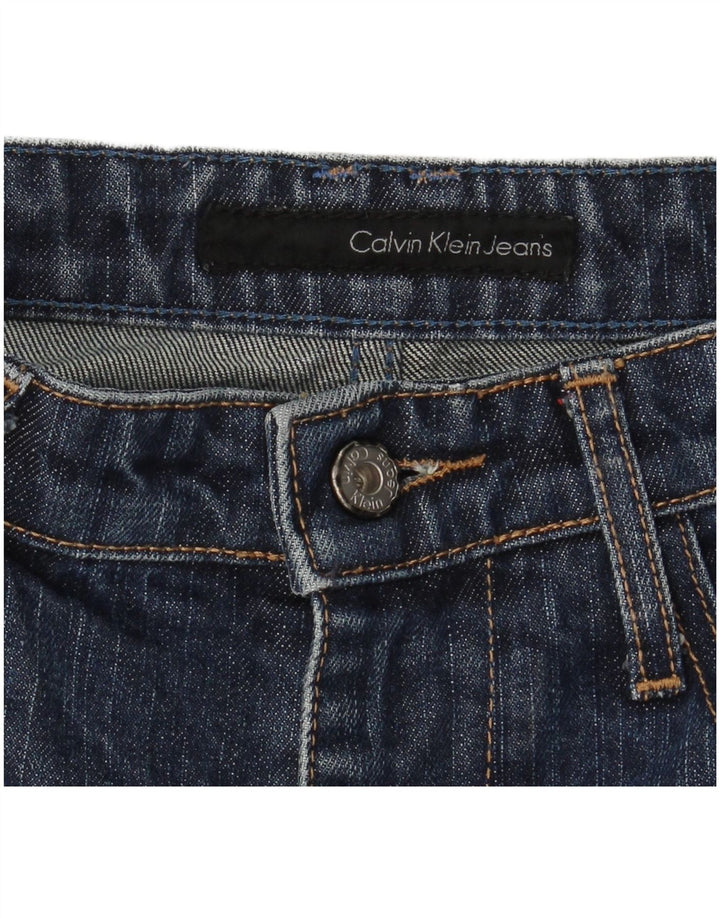 CALVIN KLEIN Jean Slim Homme W34 L32 Bleu