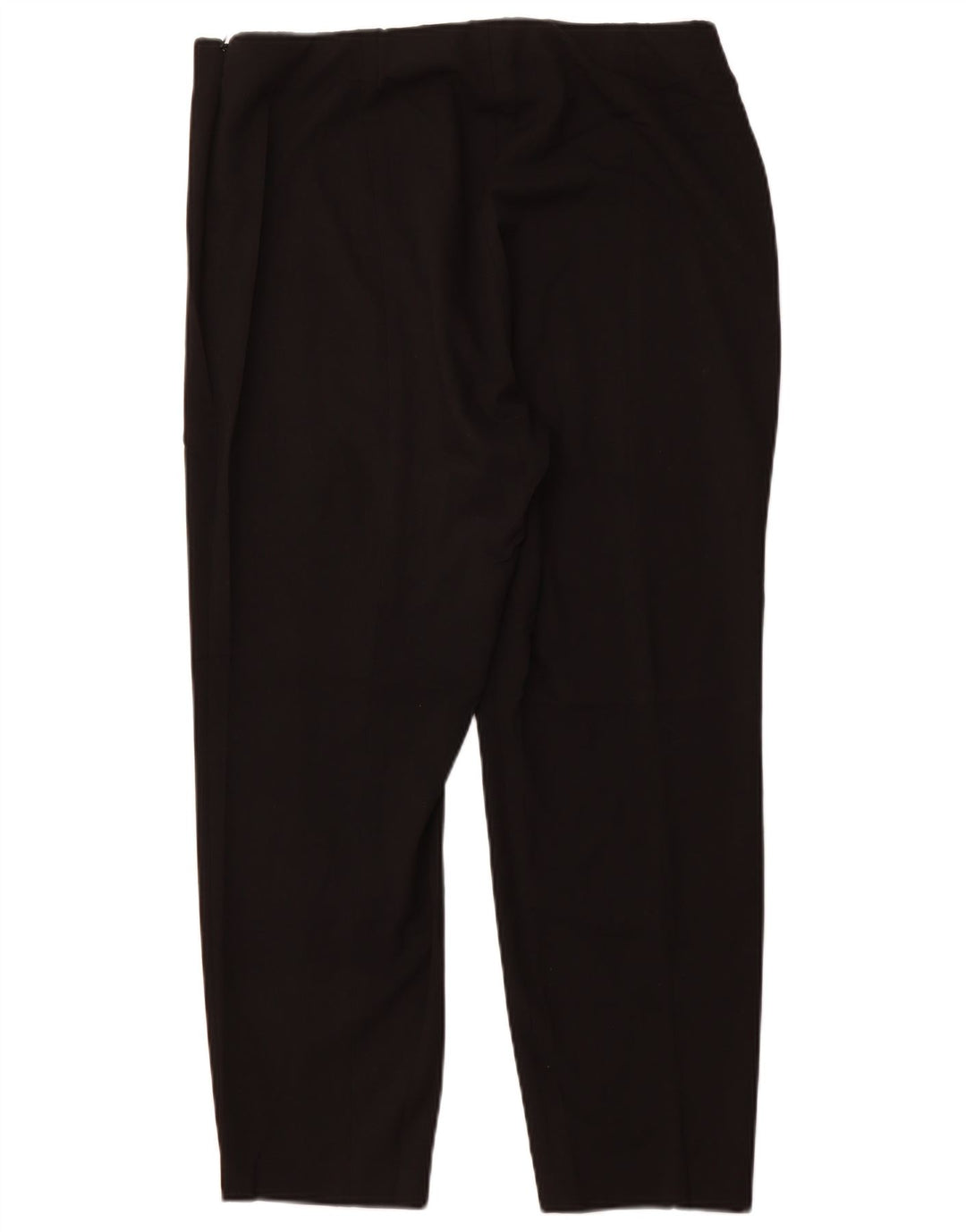 CALVIN KLEIN Pantalon décontracté slim pour femme US 14 XL W34 L27 Noir Polyester