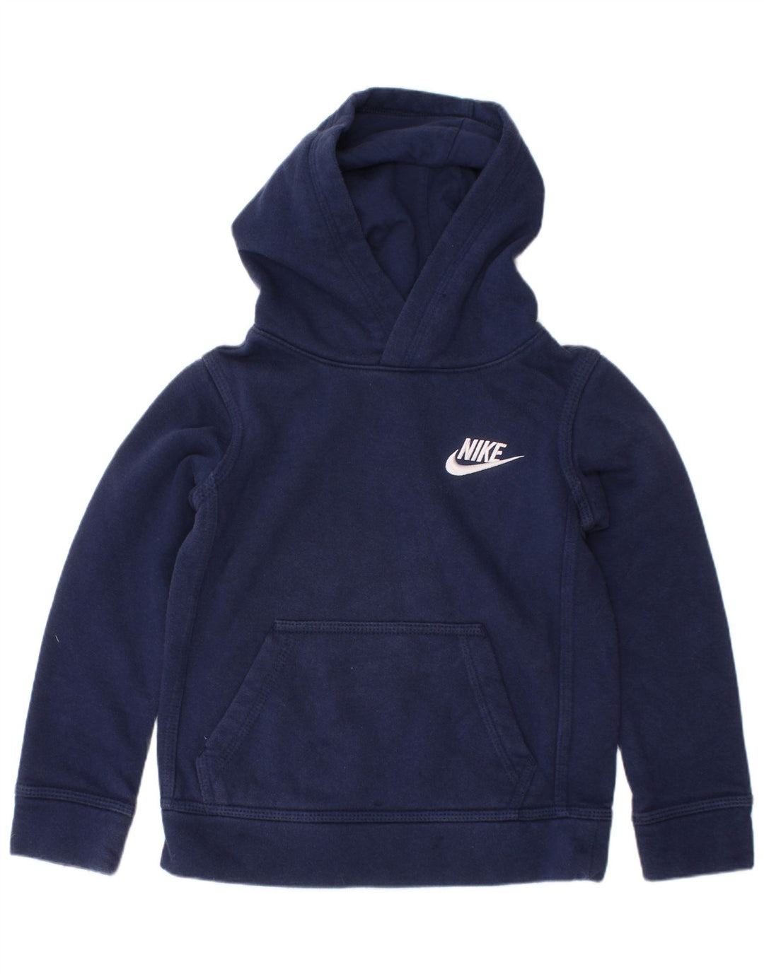 NIKE Pull à capuche pour garçon 3-4 ans XS Bleu marine Coton
