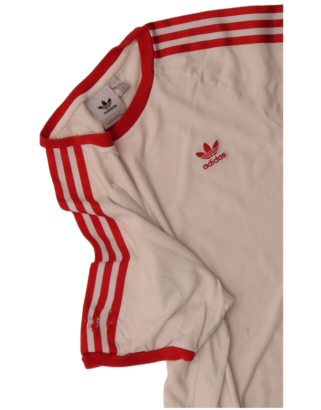Adidas T-shirt pour homme en coton blanc cassé