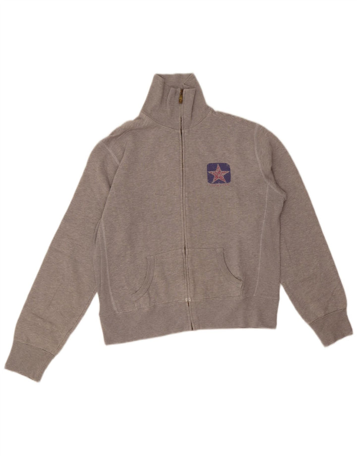 Converse Veste de survêtement pour femme UK 16 Large Gris