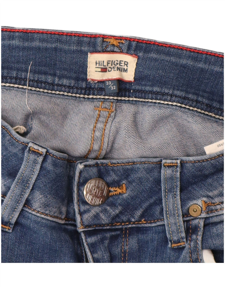 Tommy Hilfiger Jean droit femme W33 L26 bleu coton