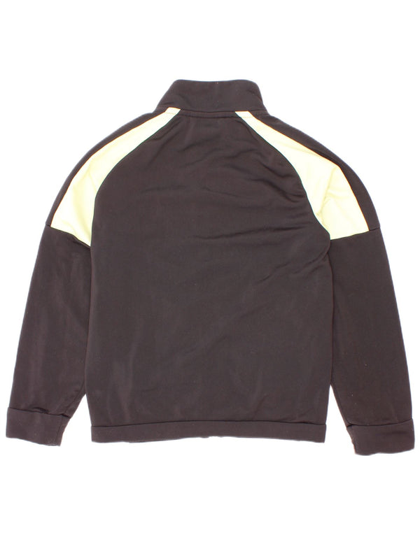Puma Veste de Survêtement Garçon 7-8 Ans Noir Colorblock Polyester