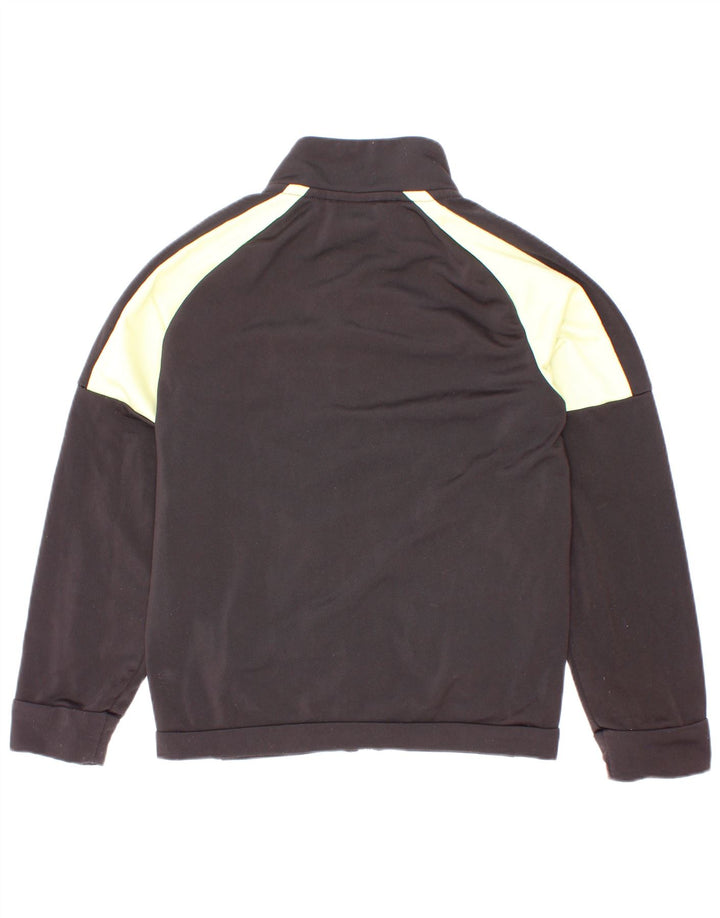 Puma Veste de Survêtement Garçon 7-8 Ans Noir Colorblock Polyester