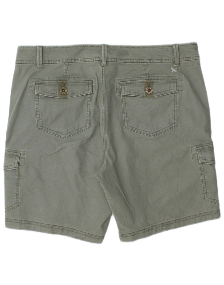 Eddie Bauer Short cargo pour femme US 12 Large W36 Coton kaki