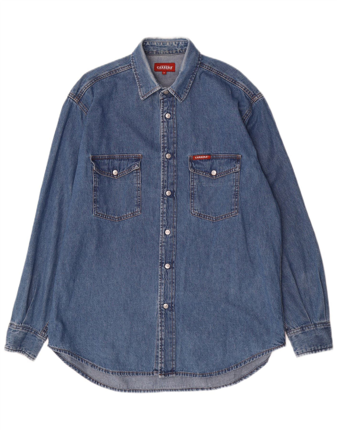 CARRERA Chemise En Jean Bleu Moyen Coton Homme