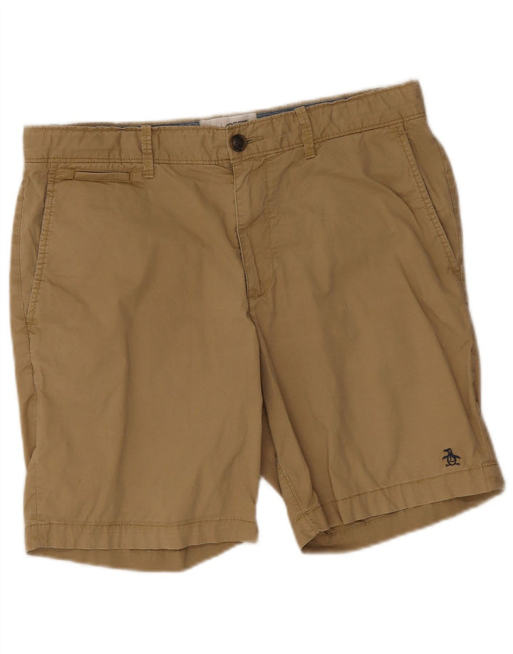 Penguin Short Chino Homme EU 48 Moyen W32 Coton Beige
