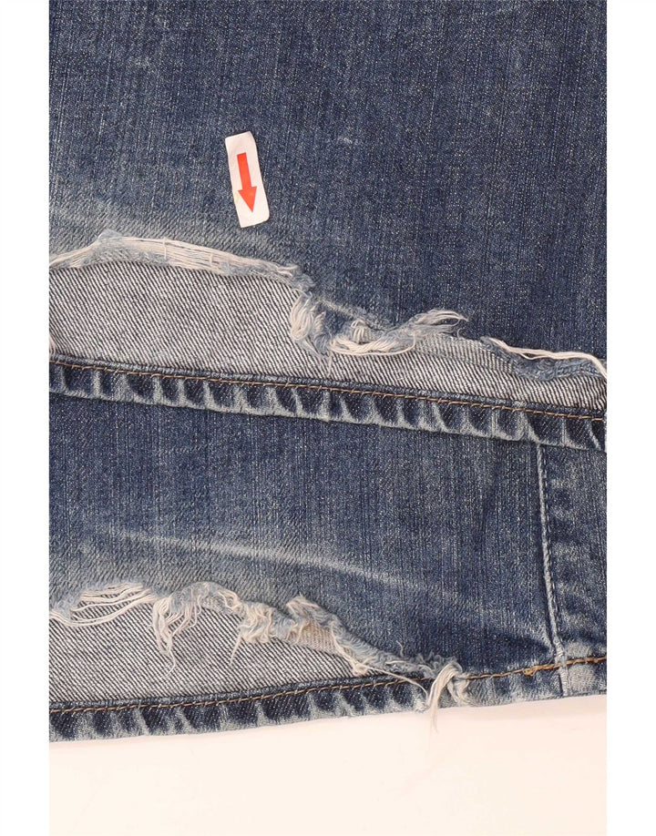 Guess Jean Bootcut Femme W33 L33 Bleu Coton