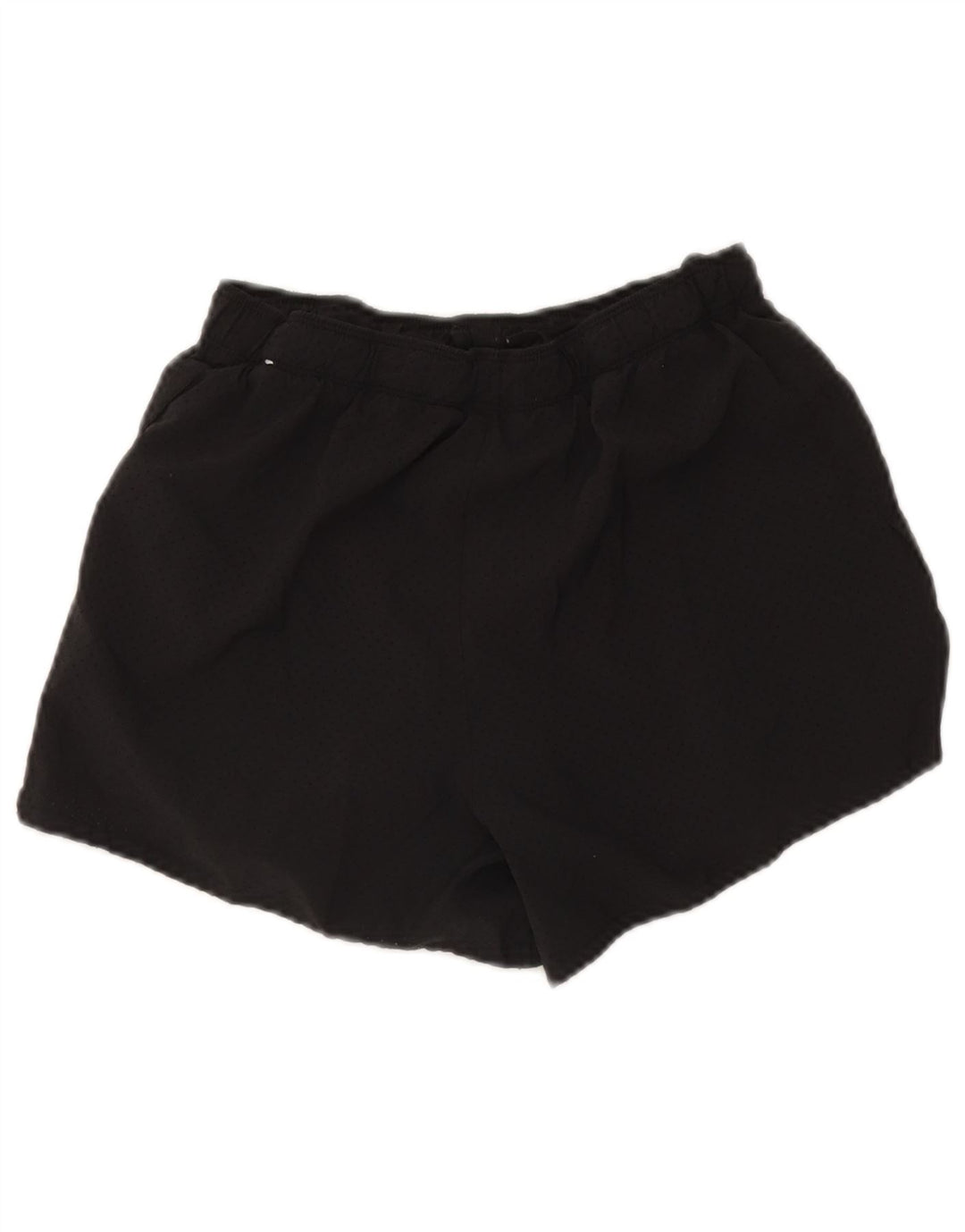 Nike Short de sport Dri Fit pour femme UK 8 Small Noir Polyester