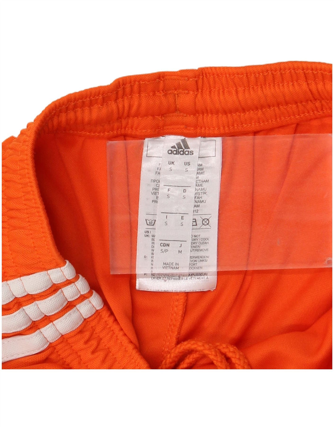 Adidas Short de sport Aeroready pour homme, petit, orange, polyester