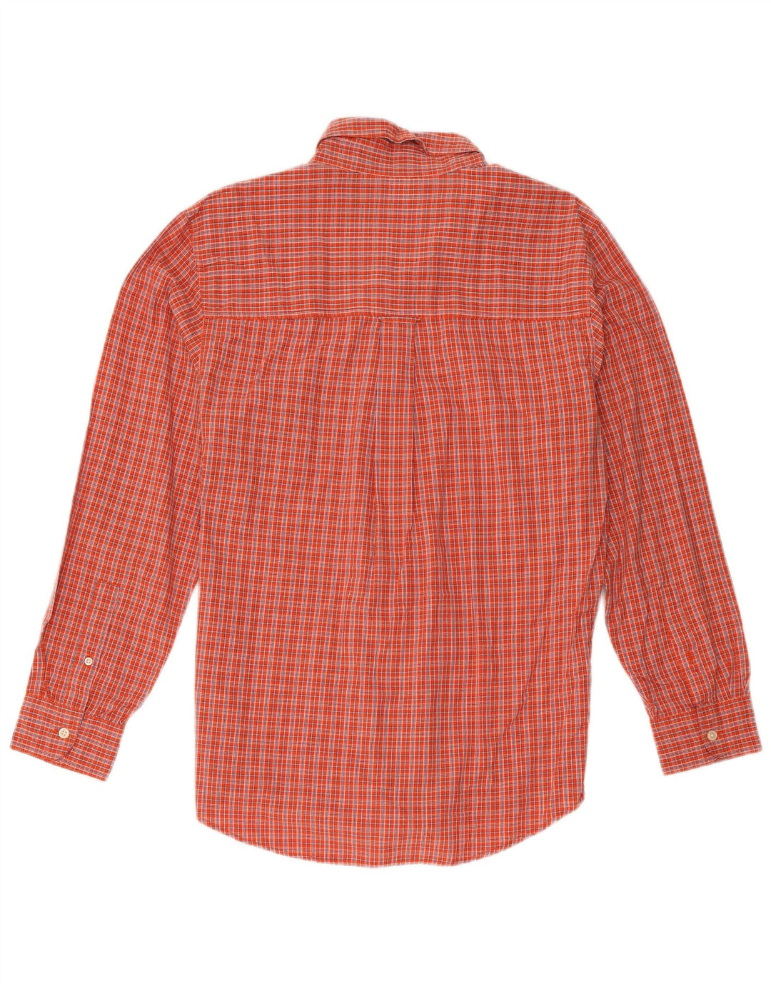 Chaps Chemise Homme Coton à Carreaux Rouge Moyen