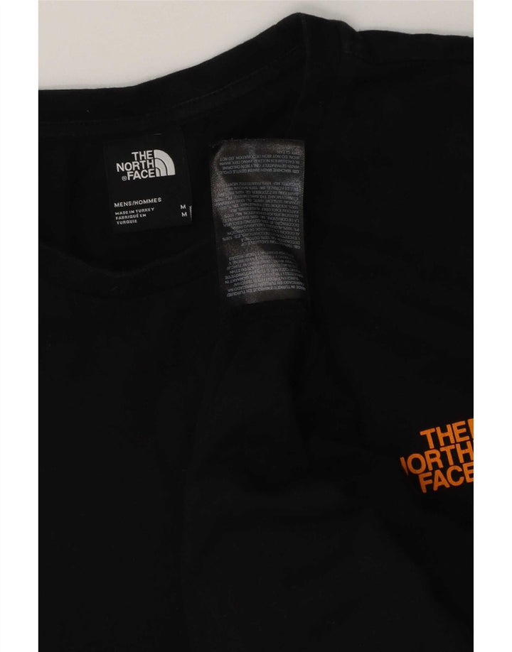 The North Face T-shirt graphique pour homme en coton noir moyen