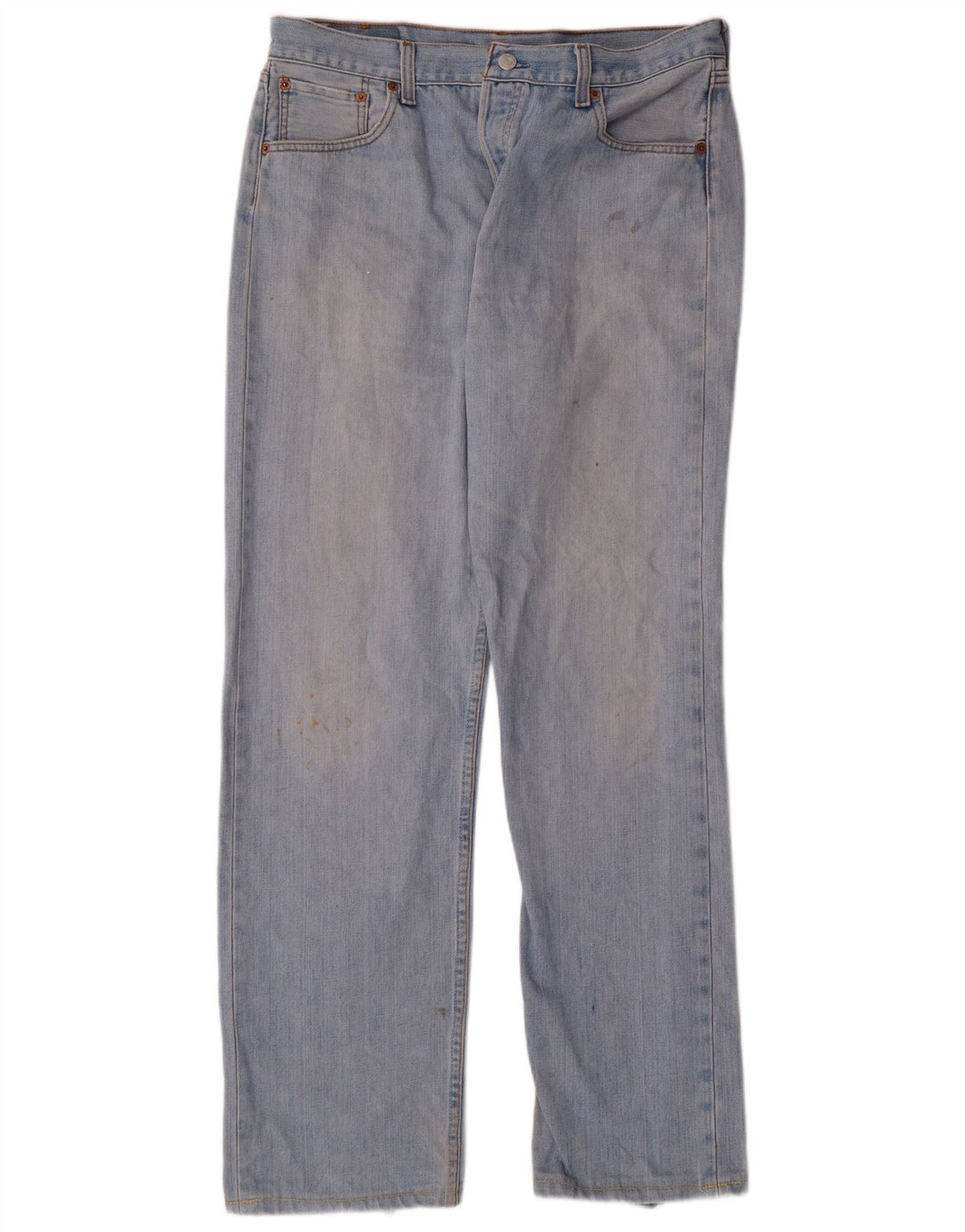 LEVI'S Jean Droit 501 Homme W36 L31 Bleu Coton