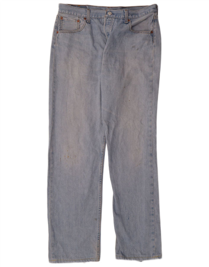 LEVI'S Jean Droit 501 Homme W36 L31 Bleu Coton