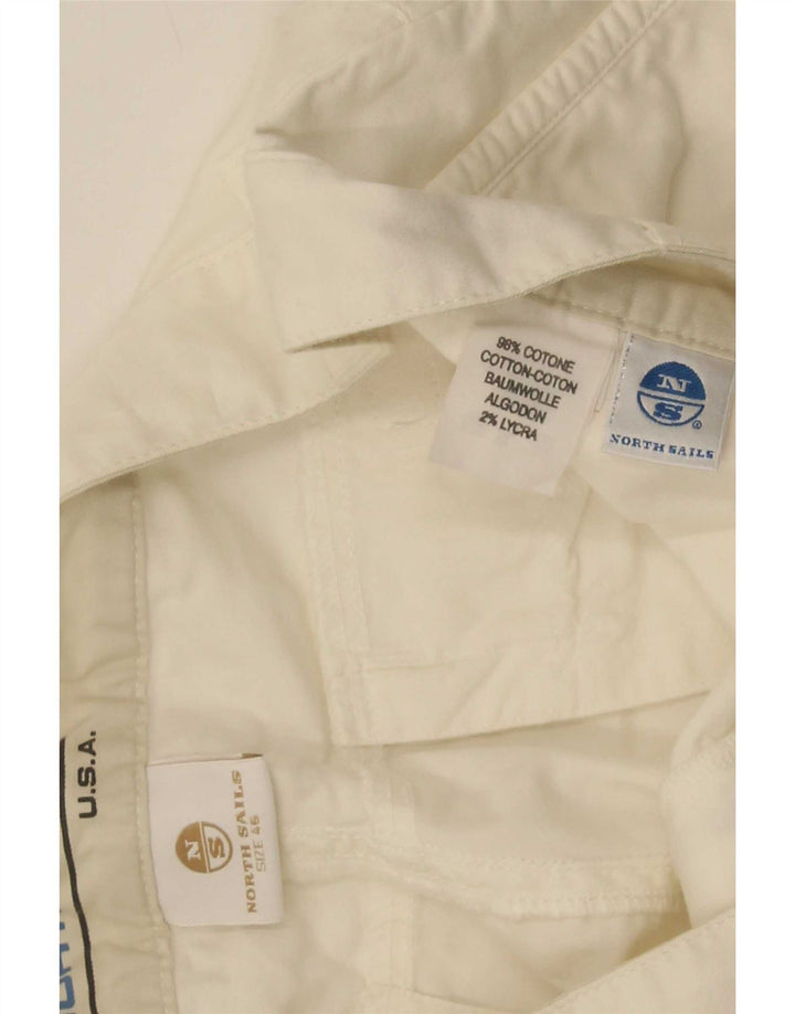 North Sails IT 46 Large W36 Coton Blanc Cassé Femme