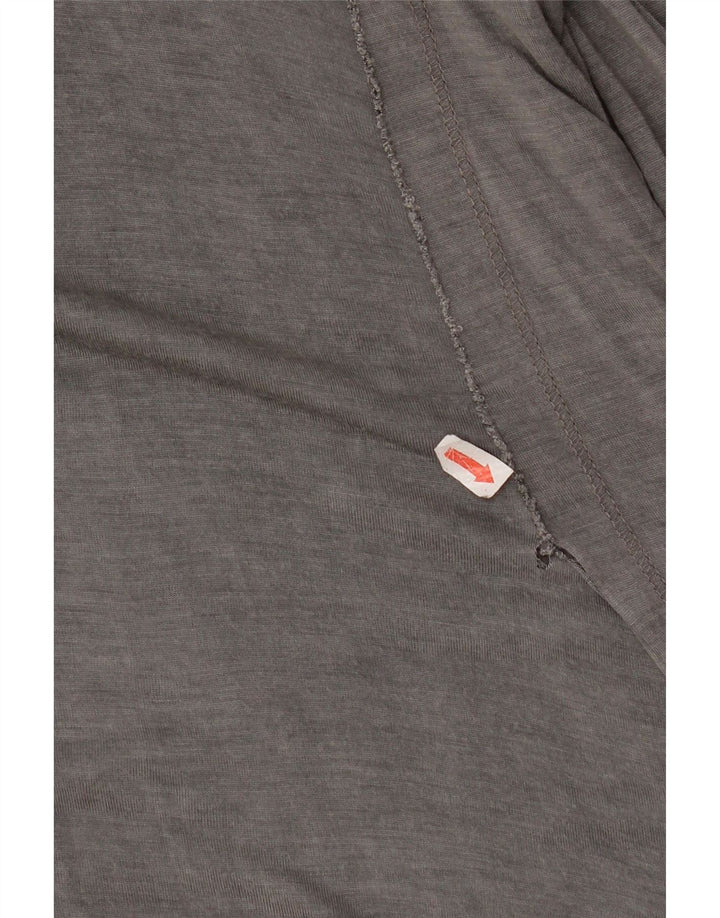 Diesel Top à manches longues pour femme UK 10 Small Gris