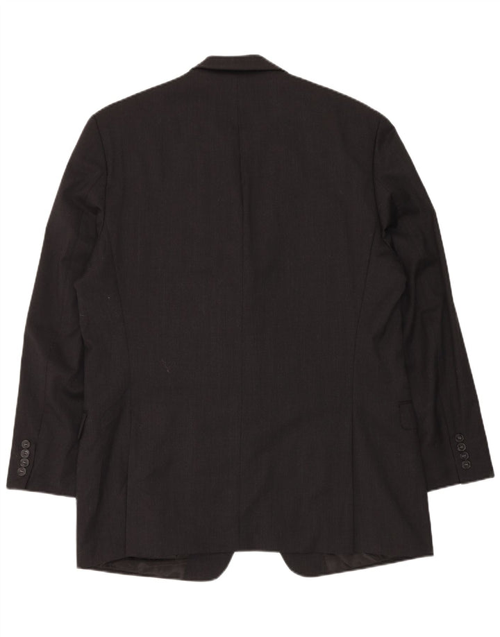 Calvin Klein Veste blazer à 2 boutons pour homme UK 44 2XL Gris laine