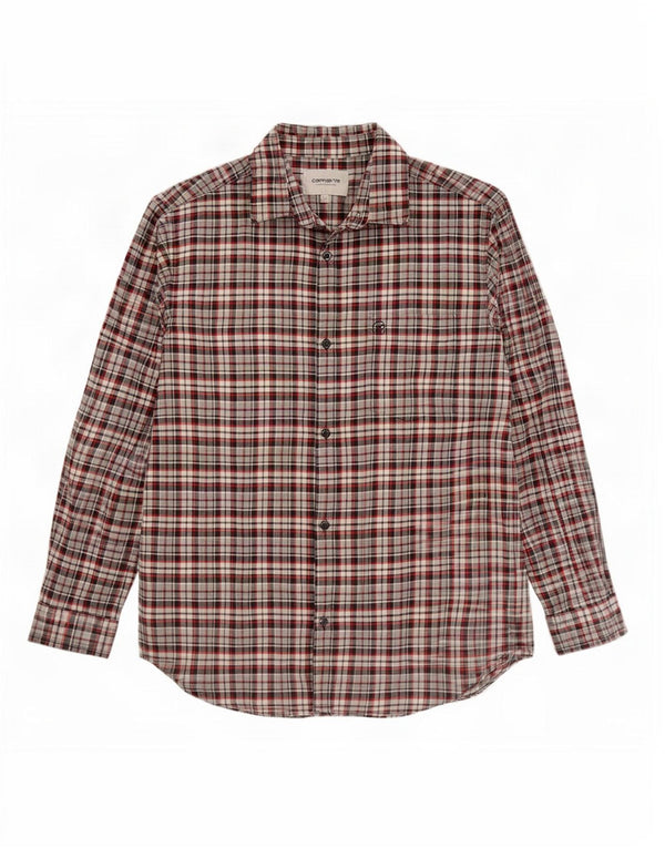 Carhartt Chemise en flanelle XL pour homme en coton à carreaux multicolores