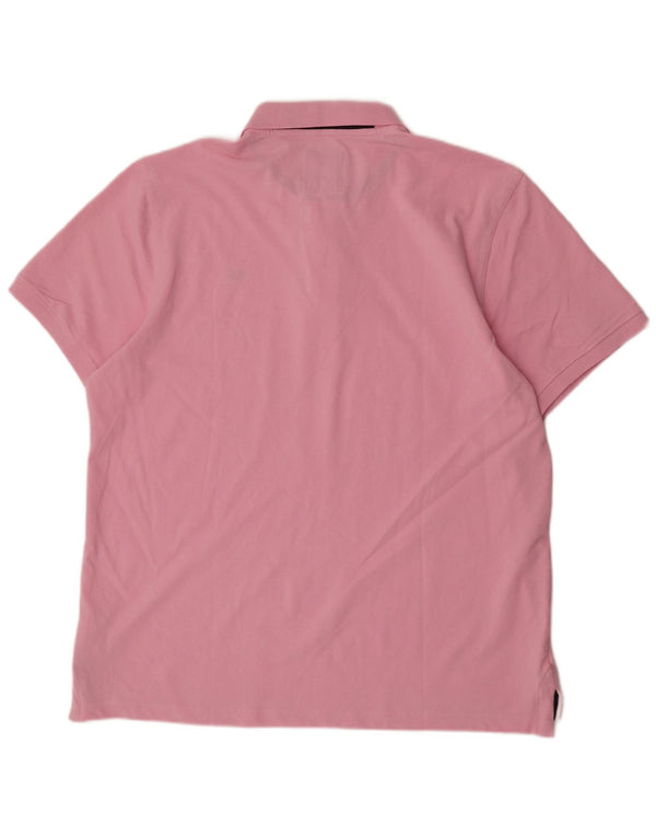 Crew Clothing Polo Homme 2XL Rose Coton