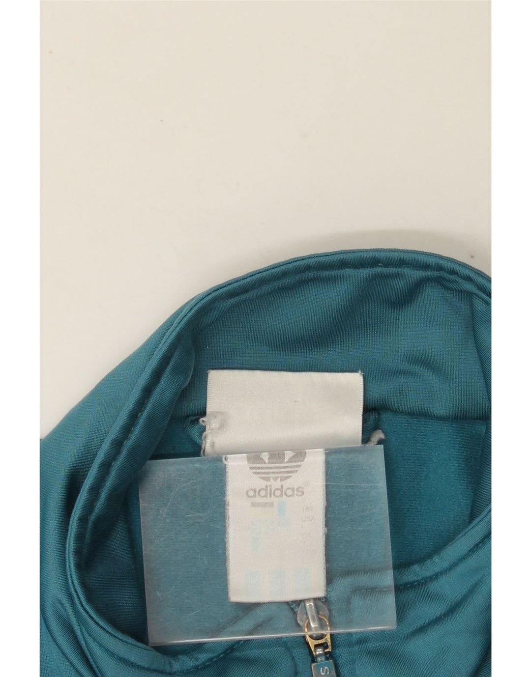 ADIDAS Veste de survêtement pour homme UK 42/44 Large Bleu Polyester