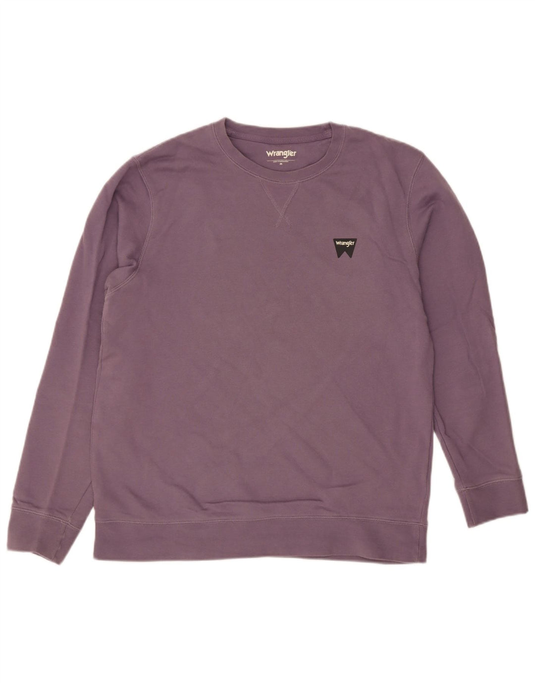 Wrangler Sweat-shirt pour homme en coton violet moyen