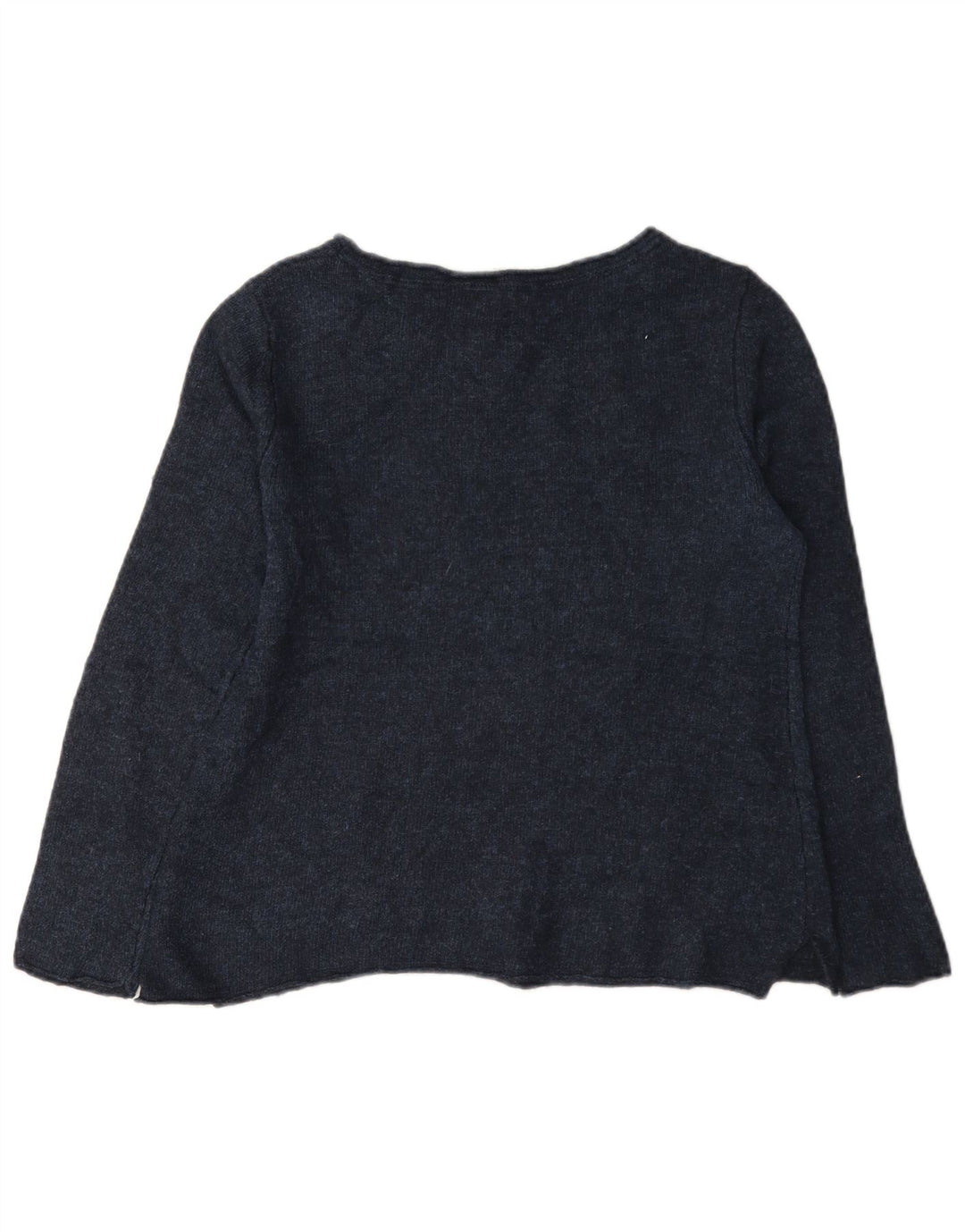White Stuff Pull à col bateau pour femme UK 12 Bleu marine moyen Viscose
