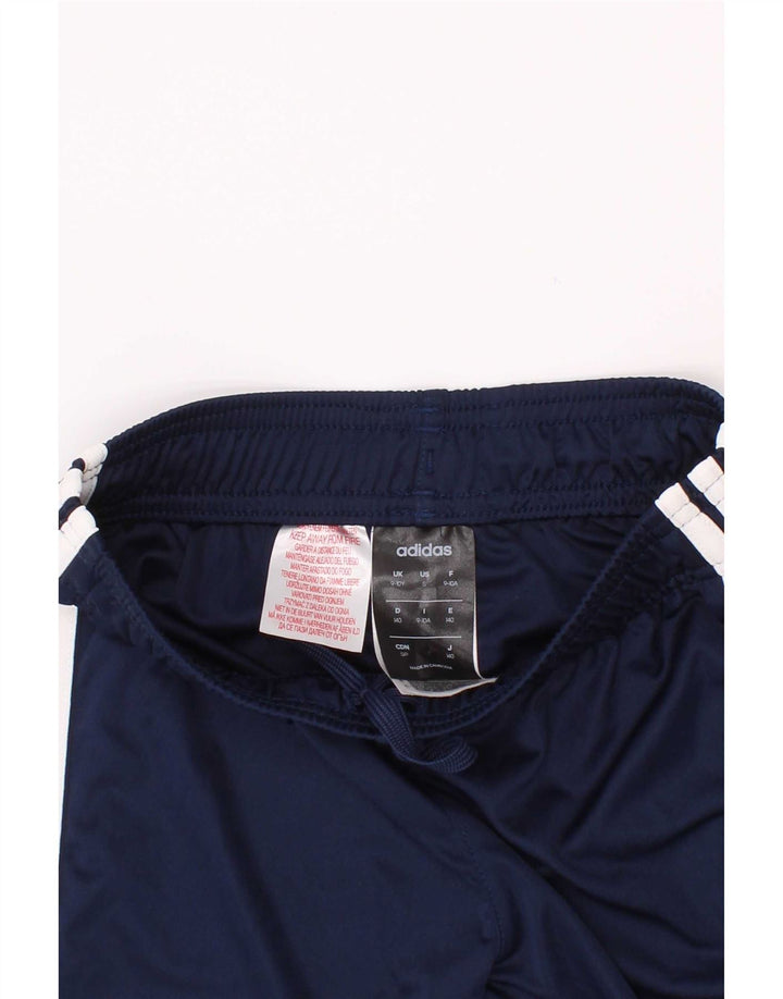 Short de sport Adidas Garçon Climalite 9-10 ans Bleu Marine Polyester
