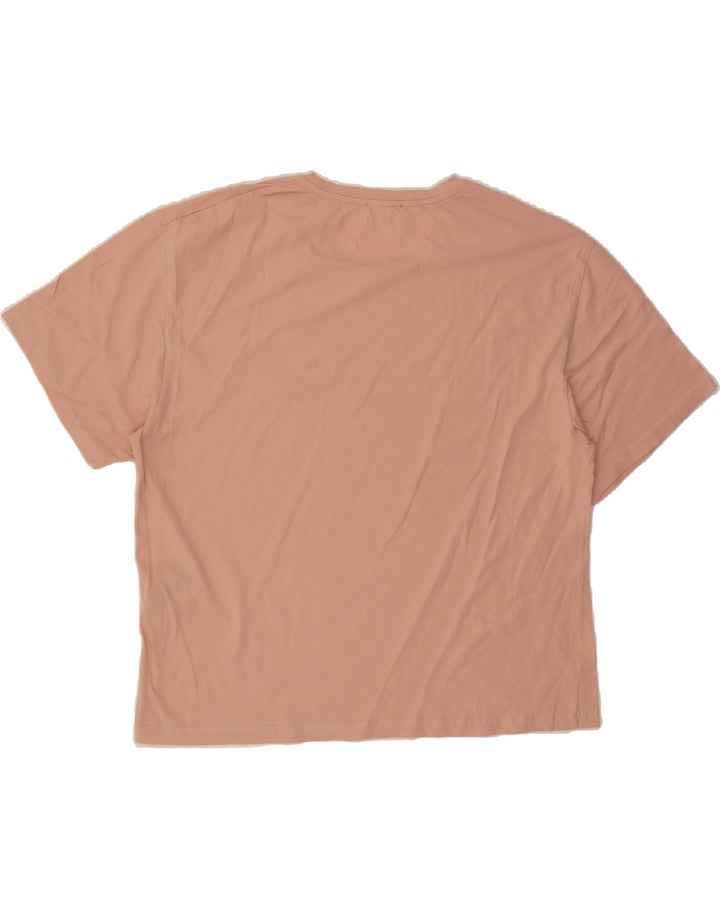 GUESS Mens T-Shirt Top XL Pink Cotton Vintage Guess and Second-Hand Guess from Messina Hembry 