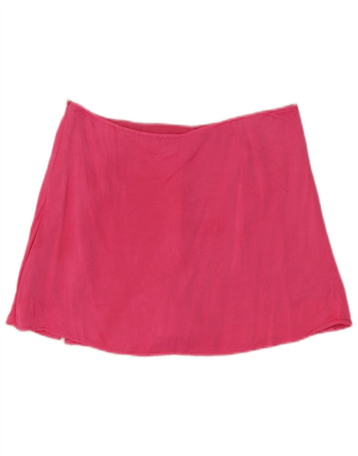 Zara Femme Jupe-short Medium W28 Rose Viscose
