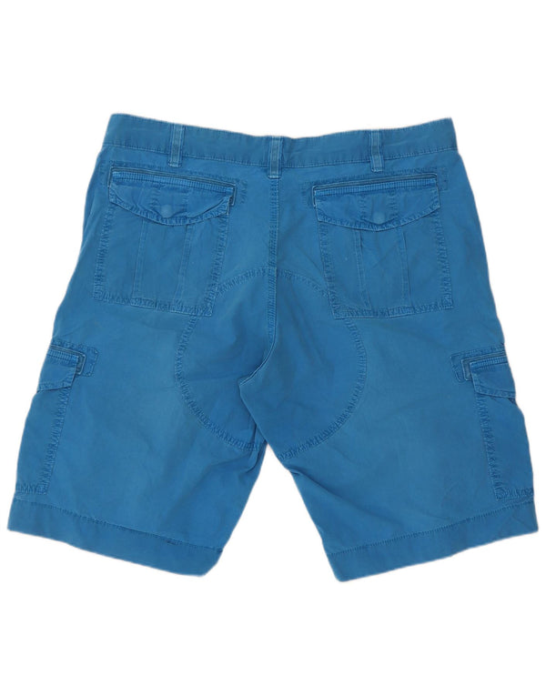 Napapijri Short Cargo Geographic W36 Large Bleu Coton Homme