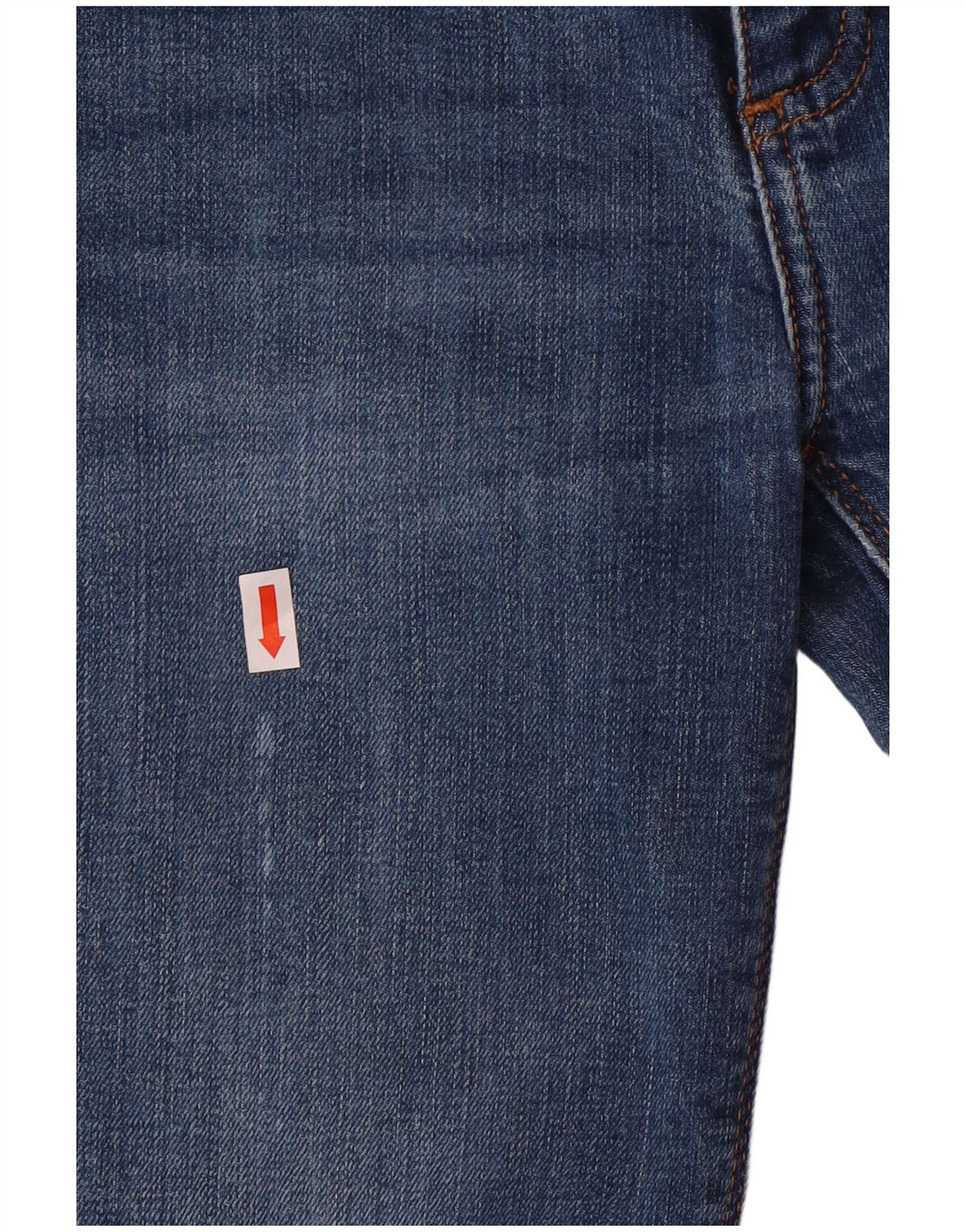 TOMMY HILFIGER Jean skinny fille 7-8 ans W24 L23 Bleu Coton