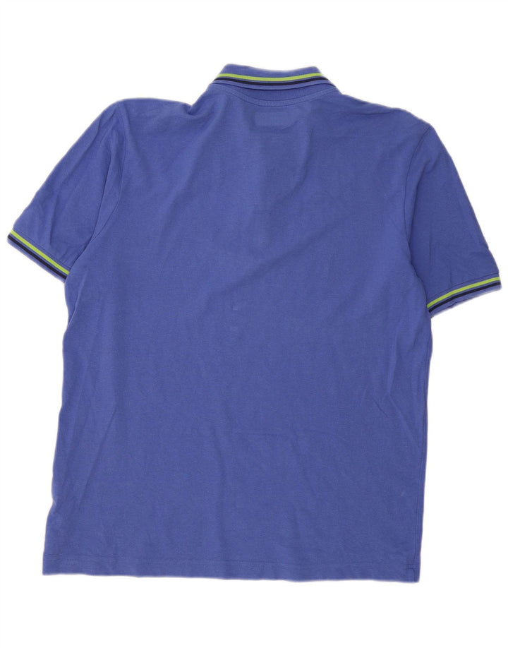Kappa Polo Homme XL Bleu Coton