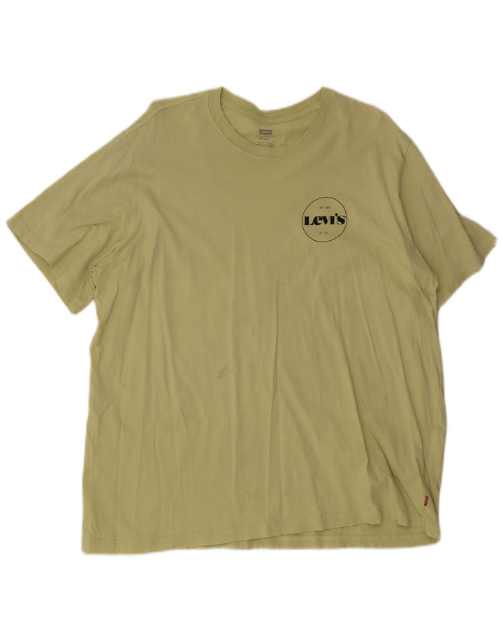Levi's T-Shirt Relaxed Homme Kaki Coton