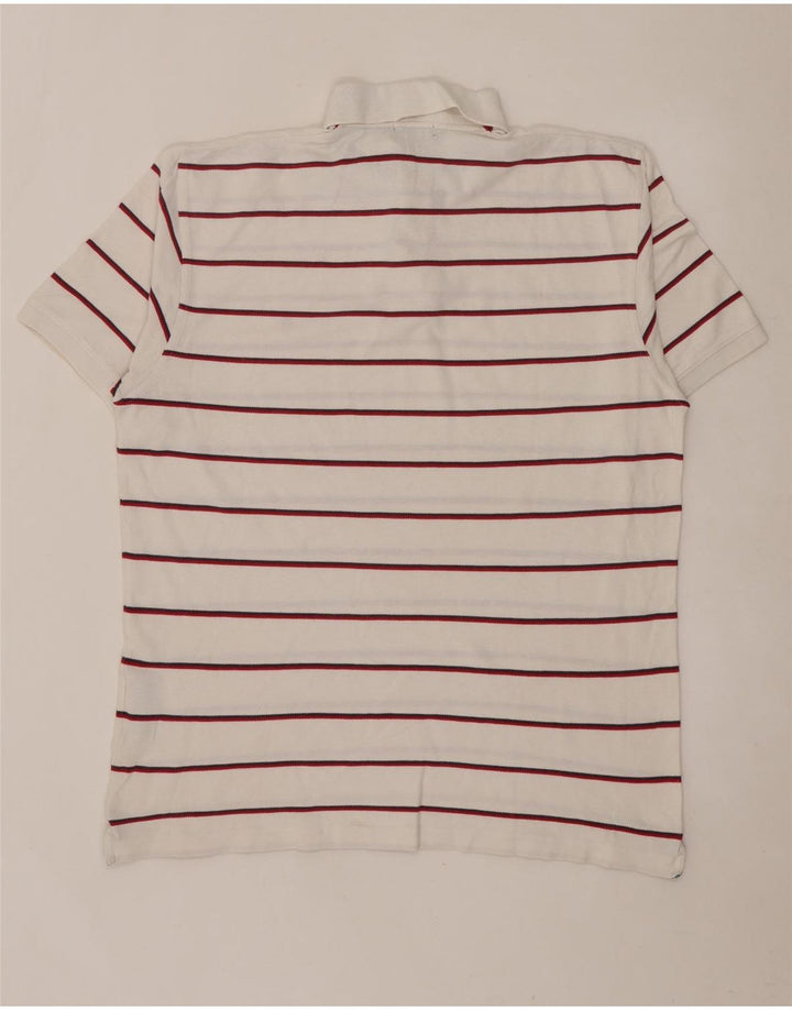 GANT Polo Homme XL Blanc Rayé