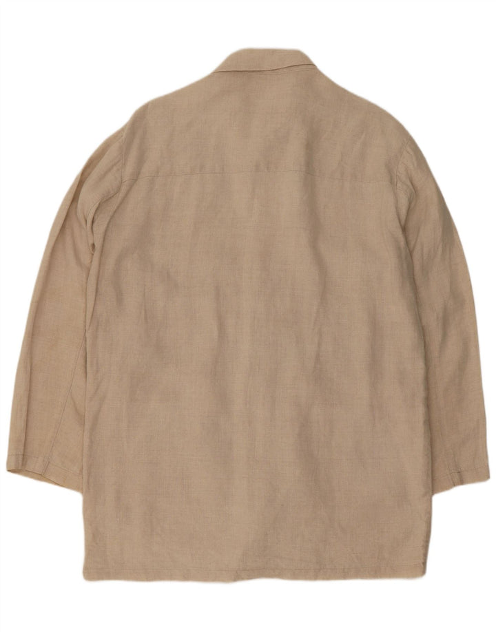 Zara Manteau Homme UK 40 Large Beige