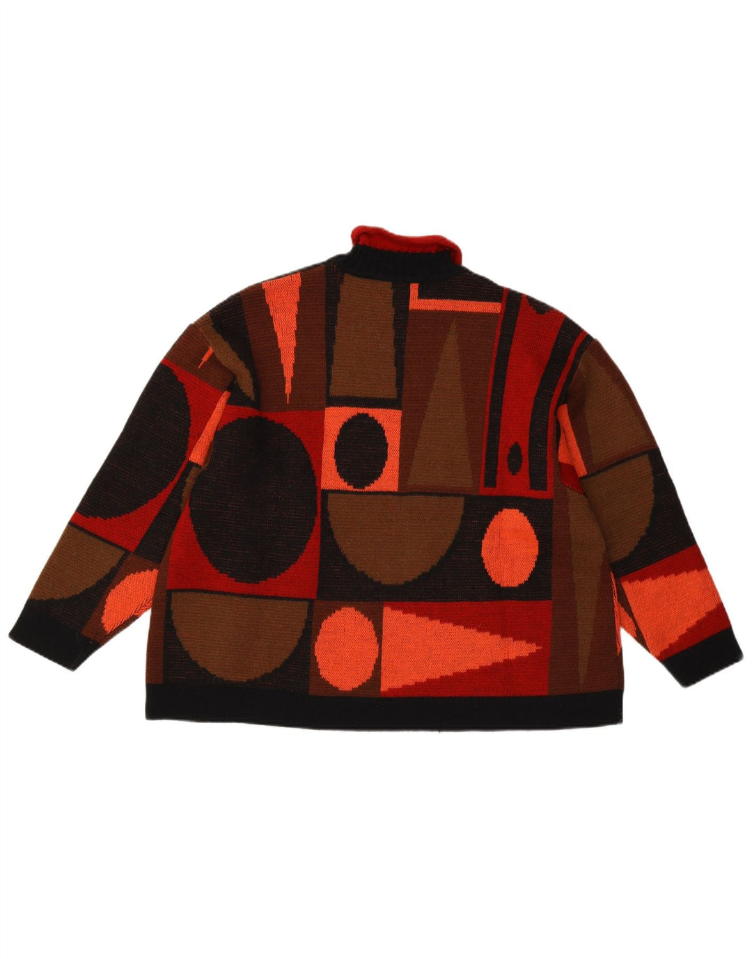 Ernestina Cerini Pull Col Roulé Femme IT 42 Medium Multicolore