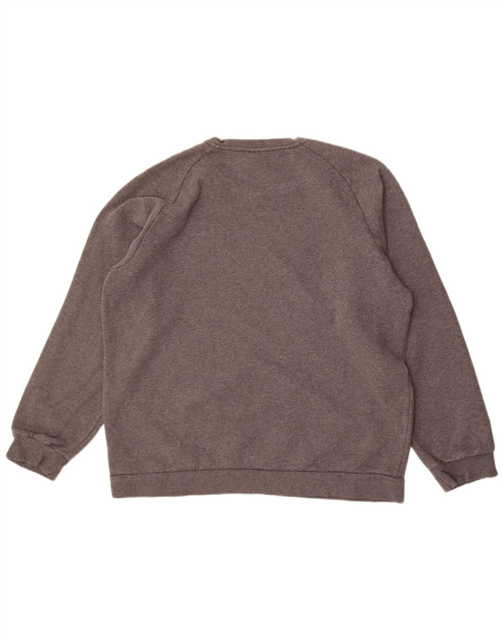 Adidas Sweat-shirt pour homme XL Gris Coton